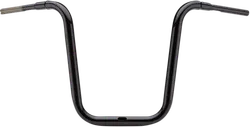 LA Choppers Black 1.5 Traditional Ape Hanger Handlebar 18 Rise