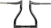 LA Choppers 1.25in Black Hammerhead Handlebar 14in Rise