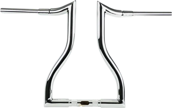 LA Choppers 1.25in Chrome Hammerhead Handlebar 16in Rise 2