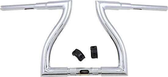 LA Choppers 1.5in Chrome Thresher Handlebars 12in Rise