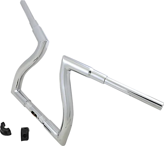 LA Choppers 1.5in Chrome Thresher Handlebars 12in Rise