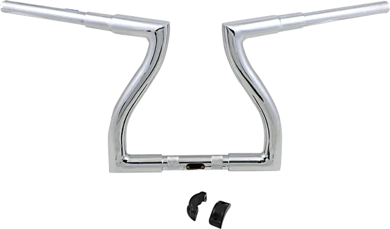 LA Choppers 1.5in Chrome Thresher Handlebars 12in Rise