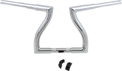 LA Choppers 1.5in Chrome Thresher Handlebars 12in Rise