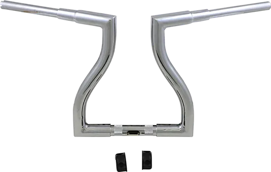 LA Choppers 1.5in Chrome Thresher Handlebars 14in Rise
