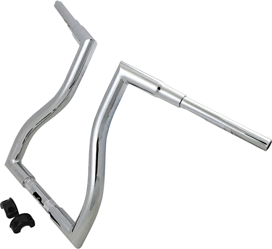 LA Choppers 1.5in Chrome Thresher Handlebars 16in Rise