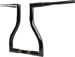 LA Choppers 1.5in Blsck Thresher Handlebars 16in Rise