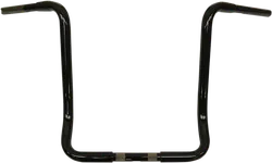 LA Choppers Black 1.25 Touring Ape Hanger Handlebar 16 Rise