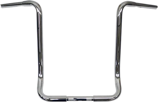 LA Choppers Chrome 1.25 Touring Ape Hanger Handlebar 18 Rise