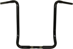 LA Choppers Black 1.25 Touring Ape Hanger Handlebar 18 Rise