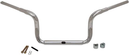 LA Choppers Chrome 1.5 Traditional Ape Hanger Handlebar 10 Rise