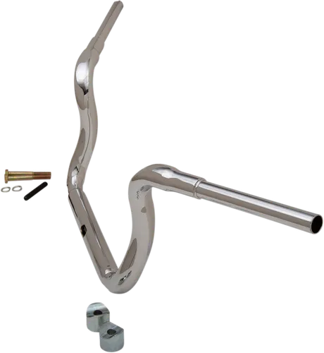LA Choppers Chrome 1.5 Traditional Ape Hanger Handlebar 10 Rise