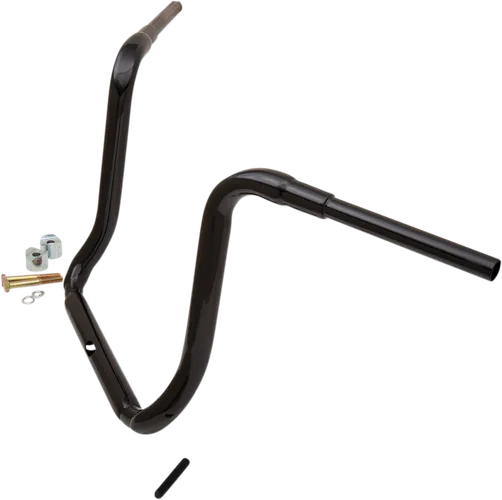 LA Choppers Black 1.5 Traditional Ape Hanger Handlebar 16 Rise