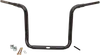 LA Choppers Black 1.5 Traditional Ape Hanger Handlebar 16 Rise