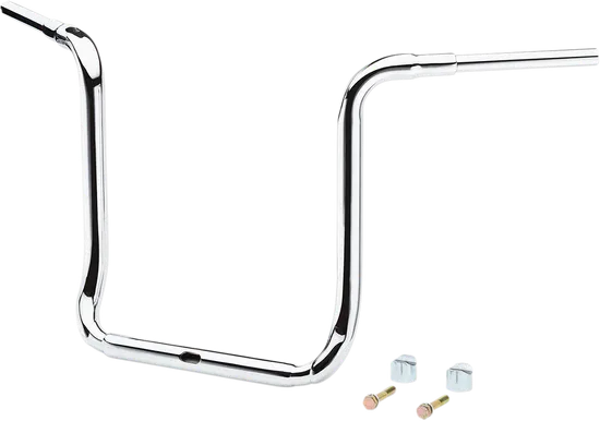 LA Choppers Chrome 1.5 Traditional Ape Hanger Handlebar 18 Rise