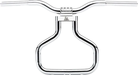LA Chopper 1.25in Chrome Kage Fighter T Bar Handlebar 14in Rise