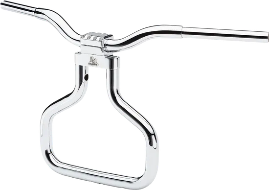 LA Chopper 1.25in Chrome Kage Fighter T Bar Handlebar 14in Rise