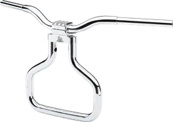 LA Chopper 1.25in Chrome Kage Fighter T Bar Handlebar 14in Rise