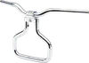 LA Chopper 1.25in Chrome Kage Fighter T Bar Handlebar 14in Rise