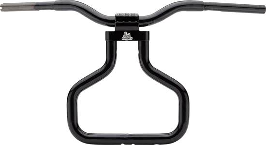 LA Chopper 1.25in Black Kage Fighter T Bar Handlebar 14in Rise