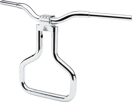 LA Chopper 1.25in Chrome Kage Fighter T Bar Handlebar 16in Rise