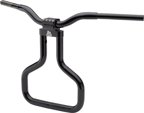 LA Chopper 1.25in Black Kage Fighter T Bar Handlebar 16in Rise