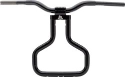 LA Chopper 1.25in Black Kage Fighter T Bar Handlebar 16in Rise