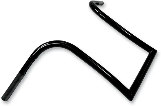 LA Choppers 1in Black Nice Curves Ape Hanger Handlebar 14in Rise