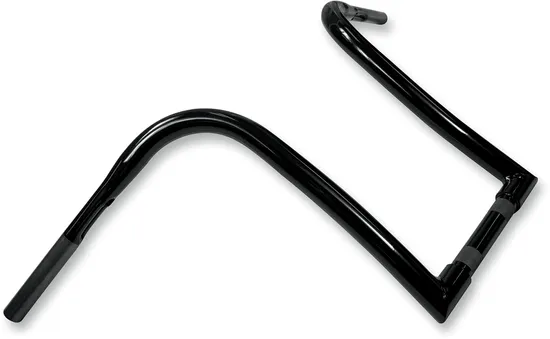 LA Choppers 1.25in Black Nice Curves Ape Hanger Handlebar 14in Rise 1