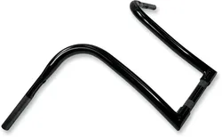 LA Choppers 1.25in Black Nice Curves Ape Hanger Handlebar 14in Rise