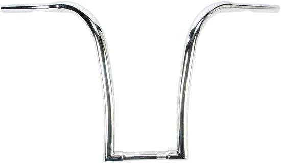 LA Choppers 1.25in Chrome Nice Curves Ape Hanger Handlebar 16in Rise