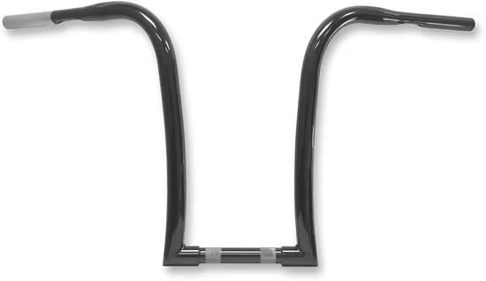 LA Choppers 1.25in Black Nice Curves Ape Hanger Handlebar 16in Rise