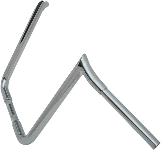 LA Chopper Chrome 1.25in Prime Ape Handlebars 13in Rise