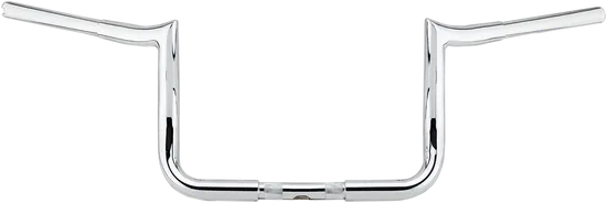 LA Choppers Chrome 1.25 Prime Ape Bagger Handlebars 10 Rise