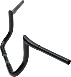 LA Choppers Black 1.25 Prime Ape Bagger Handlebars 10 Rise