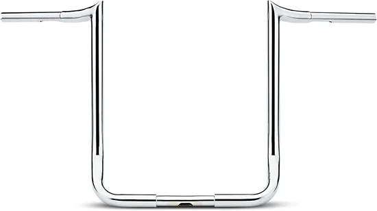 LA Choppers Chrome 1.25 Prime Ape Bagger Handlebars 18 Rise