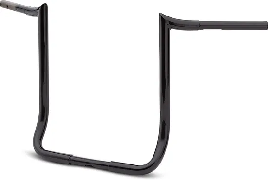 LA Choppers Black 1.25 Prime Ape Bagger Handlebars 18 Rise