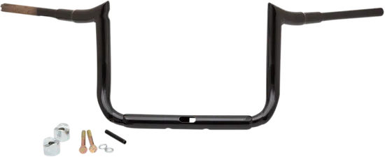 LA Choppers 1.5in Black Ape Hanger Handlebar 10in Rise