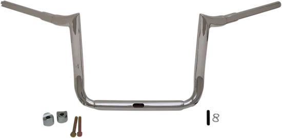 LA Choppers 1.5in Chrome Ape Hanger Handlebar 12in Rise