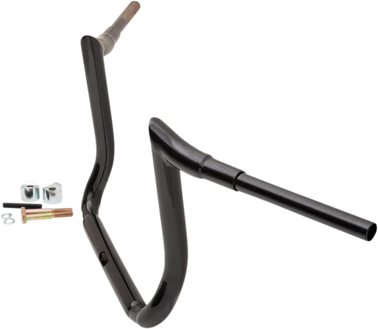 LA Choppers 1.5in Black Ape Hanger Handlebar 12in Rise