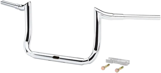 LA Choppers 1.5in Chrome Ape Hanger Handlebar 10in Rise
