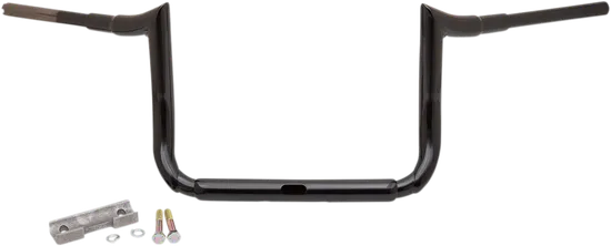 LA Choppers 1.5in Black Ape Hanger Handlebar 10in Rise