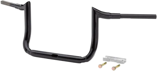 LA Choppers 1.5in Black Ape Hanger Handlebar 10in Rise