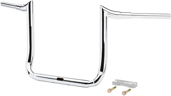 LA Choppers 1.5in Chrome Ape Hanger Handlebar 14in Rise