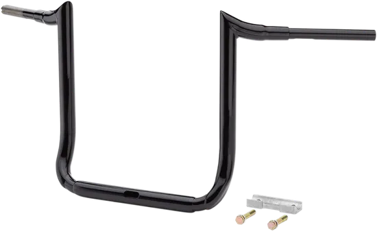LA Choppers 1.5in Black Ape Hanger Handlebar 16in Rise