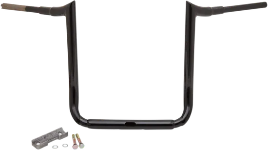 LA Choppers 1.5in Black Ape Hanger Handlebar 16in Rise