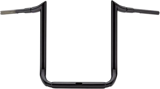 LA Choppers 1.5in Black Ape Hanger Handlebar 18in Rise 2