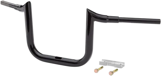 LA Choppers 1.5in Black Ape Hanger Handlebar 10in Rise