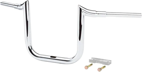 LA Choppers 1.5in Chrome Ape Hanger Handlebar 12in Rise 1