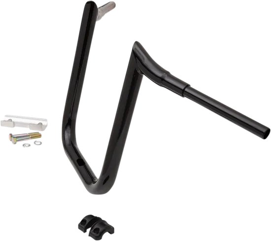 LA Choppers 1.5in Black Ape Hanger Handlebar 14in Rise 1