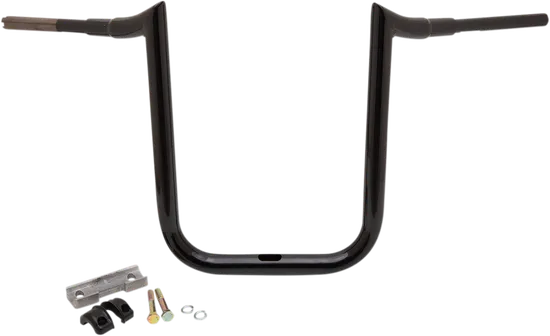 LA Choppers 1.5in Black Ape Hanger Handlebar 16in Rise 1